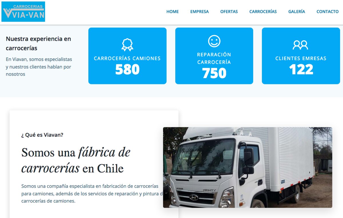 venta de carrocerías planas en chile