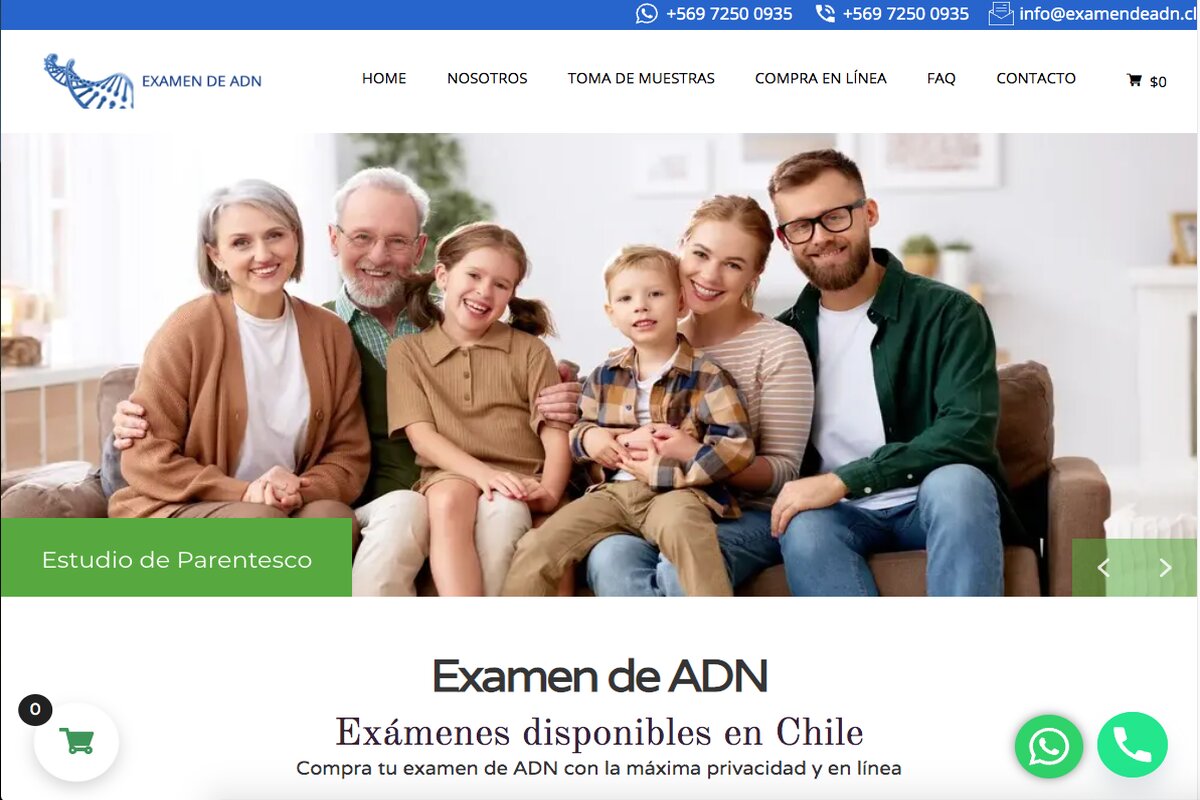 ADN Paternidad en santiago